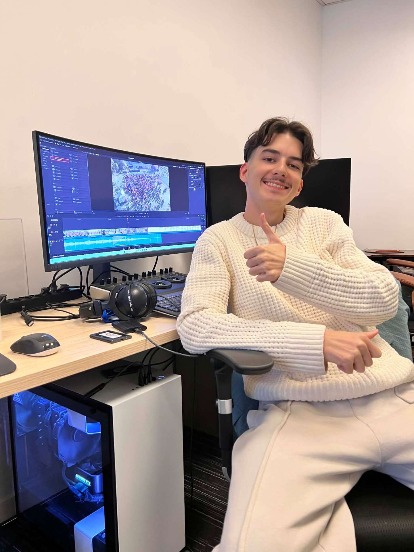 Portrait de Matthieu Declercq